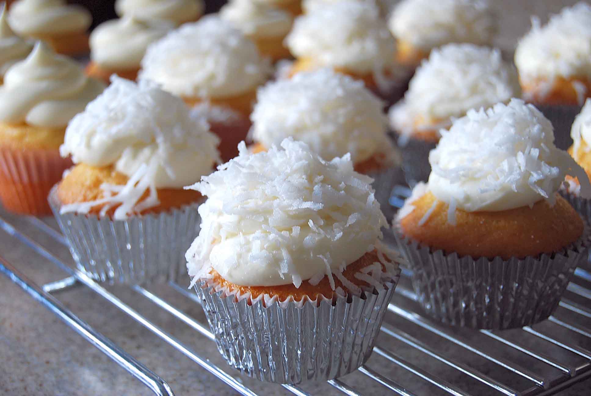 coconut cupcakes